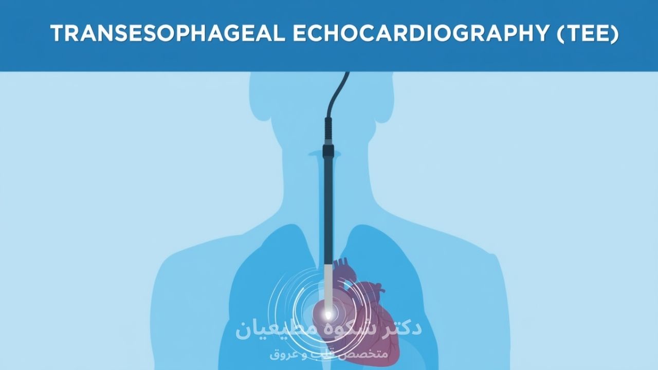 اکو قلب از راه مری چگونه انجام میشود